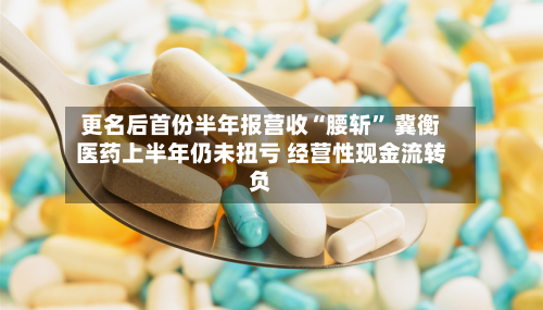 更名后首份半年报营收“腰斩” 冀衡医药上半年仍未扭亏 经营性现金流转负-第2张图片