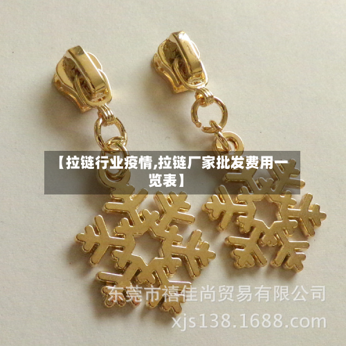 【拉链行业疫情,拉链厂家批发费用一览表】-第2张图片